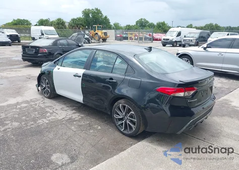 2020 Toyota Corolla Se from USA, damaged, VIN 5YFS4RCE2LP026313